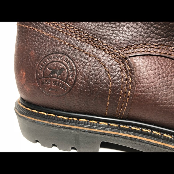 Red Wing Boots Steel Toe Irish Setter Sz 12 - Picture 3 of 8